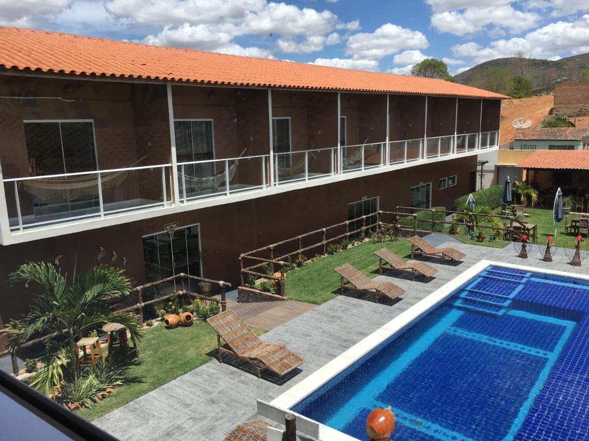 Hotel Virgulino Olho d'Agua do Casado Esterno foto